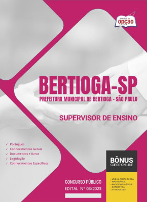 Apostila Prefeitura de Bertioga - SP - Supervisor de Ensino