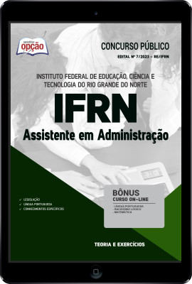 Apostila IFRN em PDF - Assistente em Administração