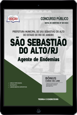 Apostila Prefeitura de São Sebastião do Alto - RJ em PDF - Agente de Endemias