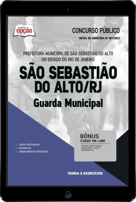 Apostila Prefeitura de São Sebastião do Alto - RJ em PDF - Guarda Municipal