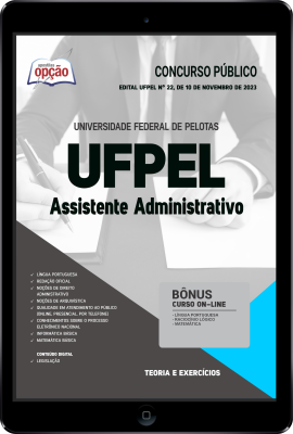 Apostila UFPEL em PDF - Assistente Administrativo