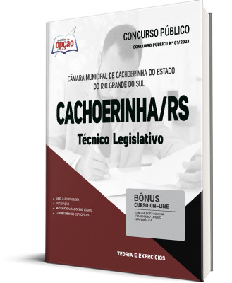 Apostila Câmara de Cachoeirinha - RS - Técnico Legislativo