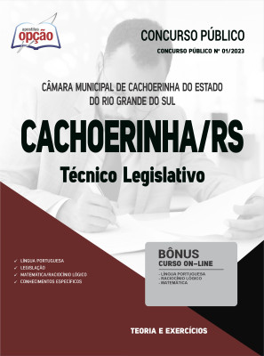 Apostila Câmara de Cachoeirinha - RS - Técnico Legislativo