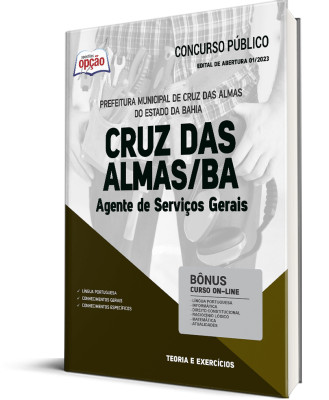 Apostila Prefeitura de Cruz das Almas - BA - Agente de Serviços Gerais