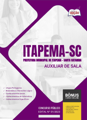 Apostila Prefeitura de Itapema - SC - Auxiliar de Sala