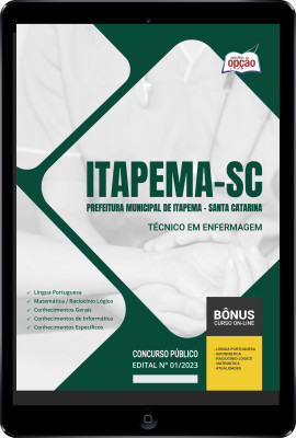 Apostila Prefeitura de Itapema - SC em PDF - Técnico em Enfermagem