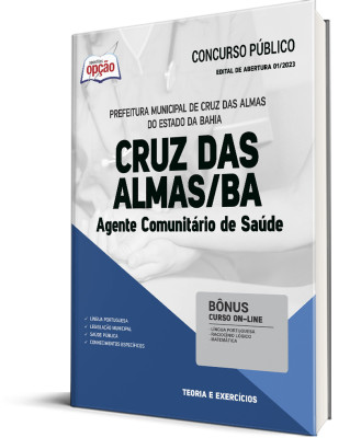 Apostila Prefeitura de Cruz das Almas - BA - Agente Comunitário de Saúde