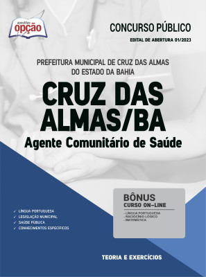 Apostila Prefeitura de Cruz das Almas - BA - Agente Comunitário de Saúde