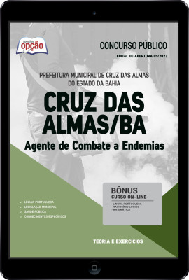 Apostila Prefeitura de Cruz das Almas - BA em PDF - Agente de Combate a Endemias