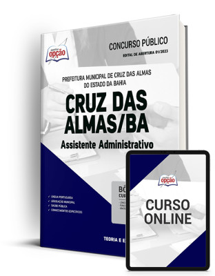 Apostila Prefeitura de Cruz das Almas - BA - Assistente Administrativo