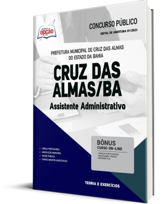 Apostila Prefeitura de Cruz das Almas - BA - Assistente Administrativo