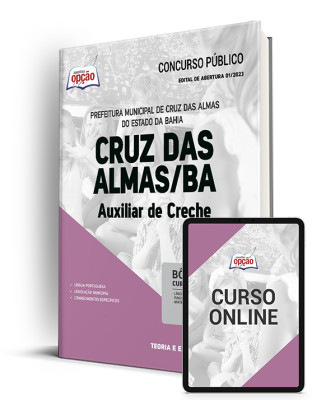 Apostila Prefeitura de Cruz das Almas - BA - Auxiliar de Creche