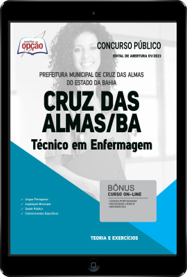 Apostila Prefeitura de Cruz das Almas - BA em PDF - Técnico em Enfermagem