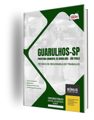 CANCELADO 06/12/- Apostila Prefeitura de Guarulhos - SP - Técnico de Segurança do Trabalho