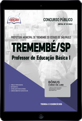 Apostila Prefeitura de Tremembé - SP em PDF - Professor de Educação Básica I