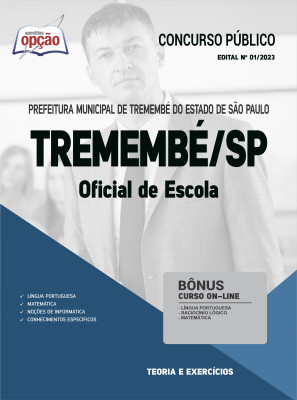 Apostila Prefeitura de Tremembé - SP - Oficial de Escola