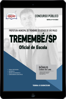 Apostila Prefeitura de Tremembé - SP em PDF - Oficial de Escola