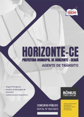 Apostila Prefeitura de Horizonte - CE - Agente de Trânsito