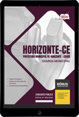 Apostila Prefeitura de Horizonte - CE em PDF - Guarda Municipal