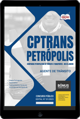 Apostila CPTrans Petrópolis - RJ em PDF - Agente de Trânsito