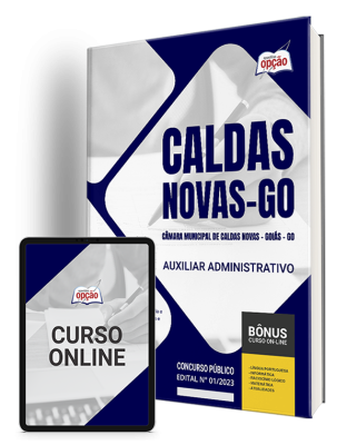 Apostila Câmara de Caldas Novas - GO - Auxiliar Administrativo