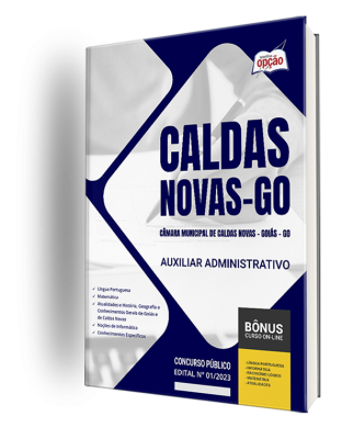 Apostila Câmara de Caldas Novas - GO - Auxiliar Administrativo