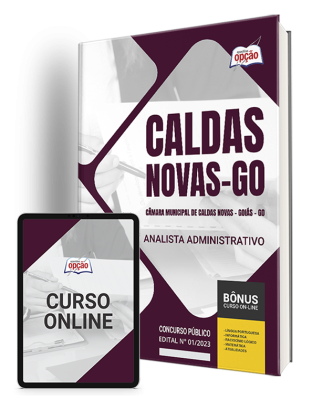 Apostila Câmara de Caldas Novas - GO - Analista Administrativo