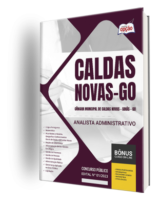 Apostila Câmara de Caldas Novas - GO - Analista Administrativo