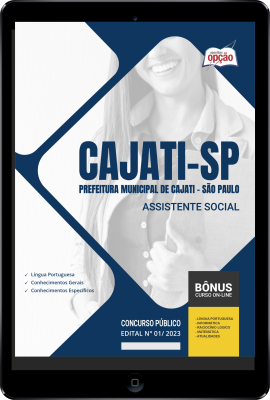 Apostila Prefeitura de Cajati - SP em PDF - Assistente Social