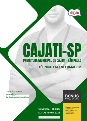 Apostila Prefeitura de Cajati - SP - Técnico em Enfermagem