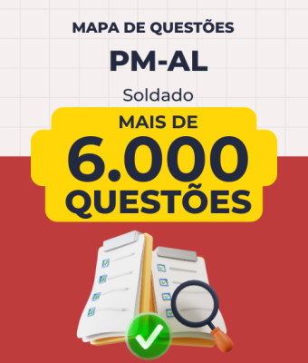 Mapa de Questões Online - PM-AL - Soldado - 6 Mil Questões