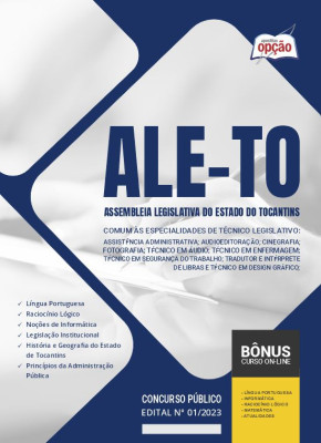 Apostila ALE-TO - Comum às Especialidades de Técnico Legislativo