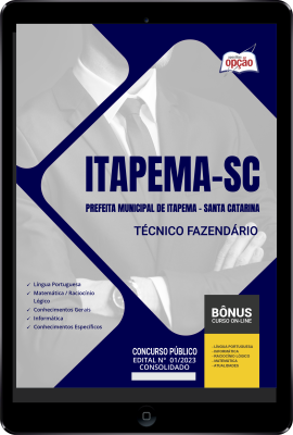 Apostila Prefeitura de Itapema - SC em PDF - Técnico Fazendário