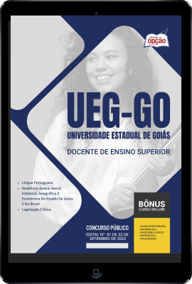 Apostila UEG-GO em PDF - Docente de Ensino Superior