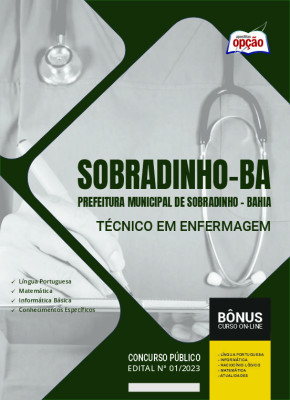 Apostila Prefeitura de Sobradinho - BA - Técnico em Enfermagem