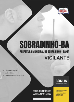 Apostila Prefeitura de Sobradinho - BA - Vigilante