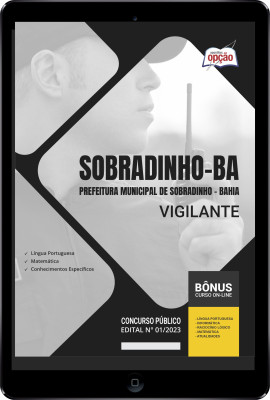 Apostila Prefeitura de Sobradinho - BA em PDF - Vigilante