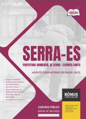 Apostila Prefeitura de Serra - ES - Agente Comunitário de Saúde (ACS)
