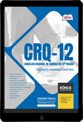 Apostila CRQ-12 em PDF - Técnico Administrativo