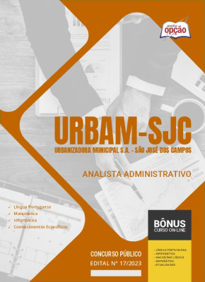 Apostila URBAM-SJC - Analista Administrativo