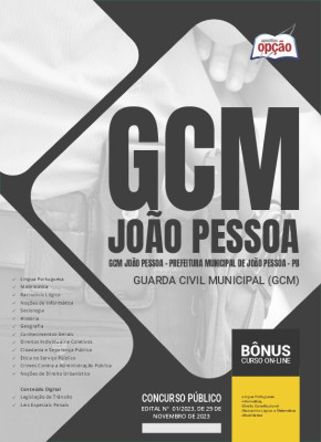 Apostila Prefeitura de João Pessoa - PB (GCM João Pessoa) - Guarda Civil Municipal