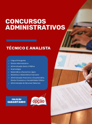 Apostila Gabaritando - Concursos Administrativos - Técnico e Analista