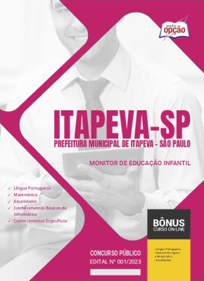 Apostila Prefeitura de Itapeva - SP - Monitor de Educação Infantil
