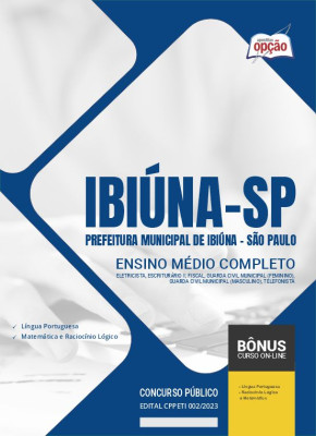 Apostila Prefeitura de Ibiúna - SP - Ensino Médio Completo