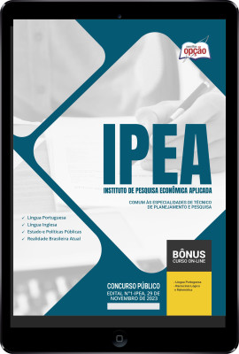 Apostila IPEA em PDF - Comum às Especialidades de Técnico de Planejamento e Pesquisa