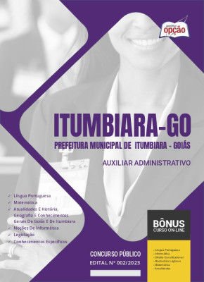 Apostila Prefeitura de Itumbiara - GO - Auxiliar Administrativo
