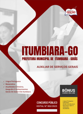 Apostila Prefeitura de Itumbiara - GO - Auxiliar de Serviços Gerais