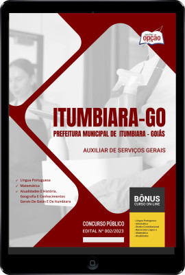 Apostila Prefeitura de Itumbiara - GO em PDF - Auxiliar de Serviços Gerais