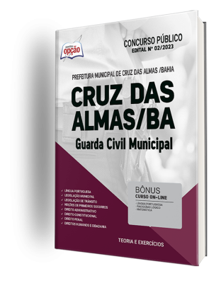 Apostila Prefeitura de Cruz das Almas - BA - Guarda Civil Municipal