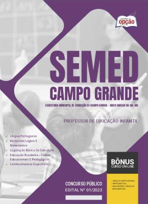 Apostila SEMED Campo Grande - MS - Professor de Educação Infantil